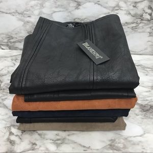 Blank NYC NWT Flawed Suede & Leather Skirts DIY Project Box 2